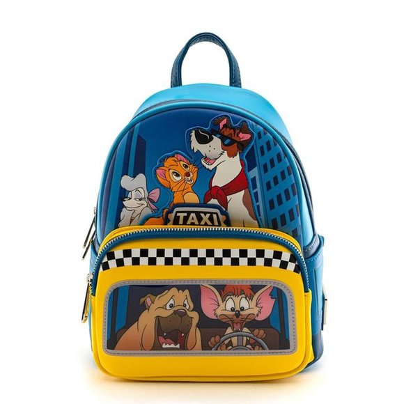 Loungefly Oliver & Company Taxi Ride Mini Backpack - Picture 1 of 9